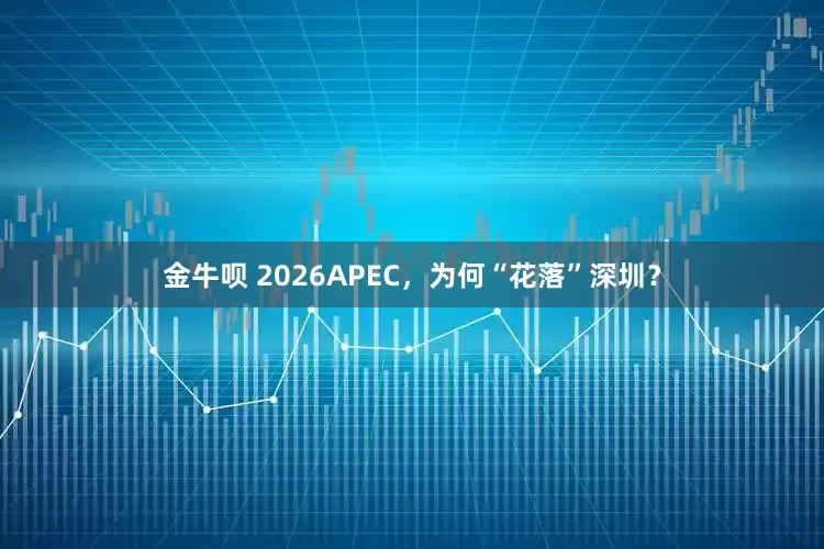 金牛呗 2026APEC,为何“花落”深圳?
